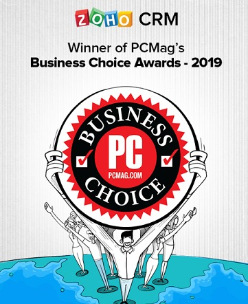 Zoho wins the PC AWARD